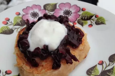 Kváskové lívance Kváskové lívance